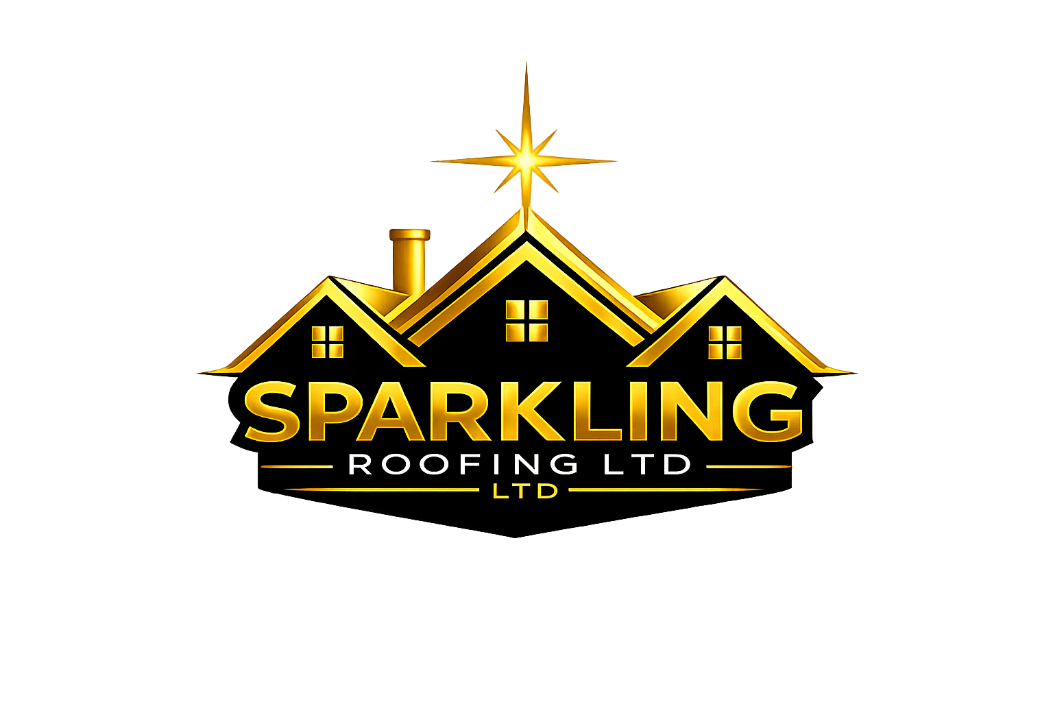 Sparkling Roofing Logo